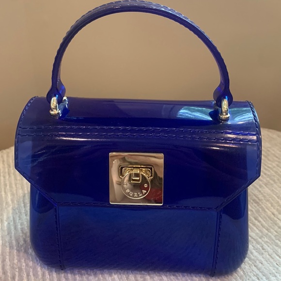 Furla Mini Jelly Bag candy blue - Picture 1 of 8